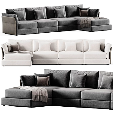 Lema Modular Sofa Extra Comfort 3D model image 1 