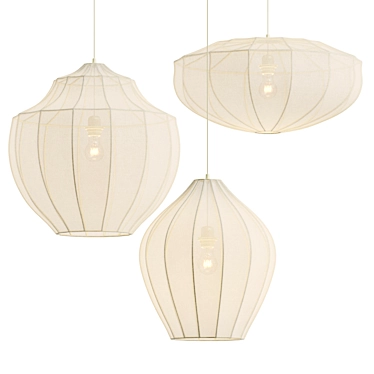 Westwing Beau Collection Modern Lighting 3D model image 1 