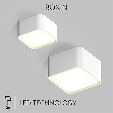 BOX N LED Lights Collection 3D model image 1 