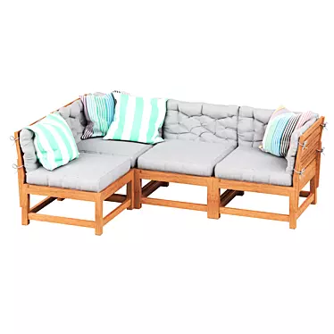 NAMMARO Modular corner sofa 3-seater IKEA