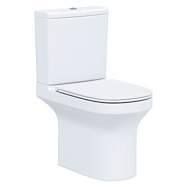 Compact Jacob Delafon Elite Toilet 3D model image 1 