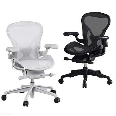 Aeron Chair Variety Pack 3D model image 1 