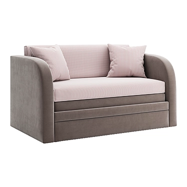 Convertible Sofa Bed Mini 3D model image 1 