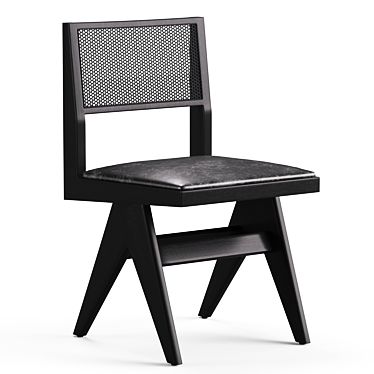  Modern Henley Chair: 3D Model 3D model image 1 