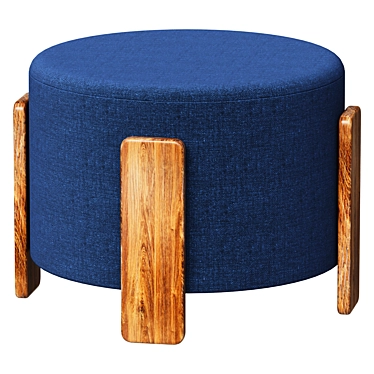 Stylish Bea Ottoman Furniture 3D model image 1 