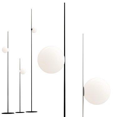 Karman LED Atmosphere Floor Lamp 3D model image 1 