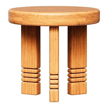 Luxury Altadena Side Table 3D model image 1 