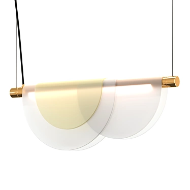 Elegant Pendant Light MIRIT 3D model image 1 