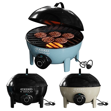 CADAC Electric BBQ Grill 3D model image 1 