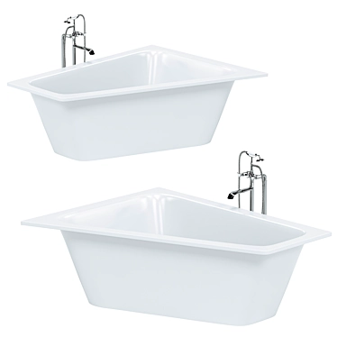 Villeroy & Boch Friends Corner Bath 3D model image 1 