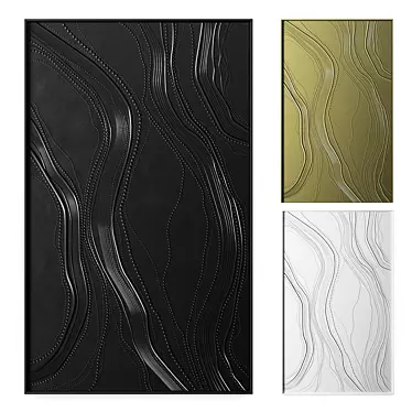  Evolution Trio Wall Art Set 3D model image 1 