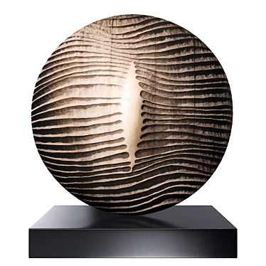 Martenon Sculpture: Abstract Art Piece 3D model image 1 