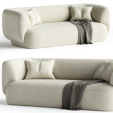 Cozy Hug Sofa | диван 3D model image 1 