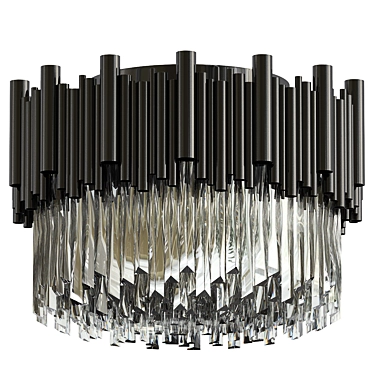 Elegant Vigo Crystal Chandelier Model 3D model image 1 