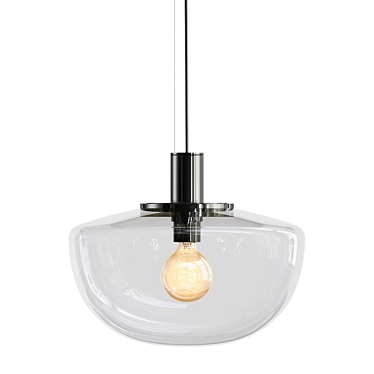 Bank Pendant Light Fixture 3D model image 1 