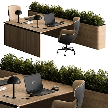 Office Essentials Bundle - Workstation 469 3D model image 1 