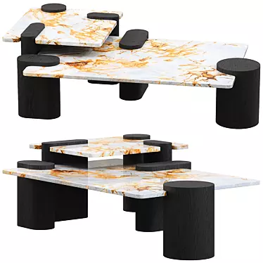 Amoris Coffee Table by Black Tie