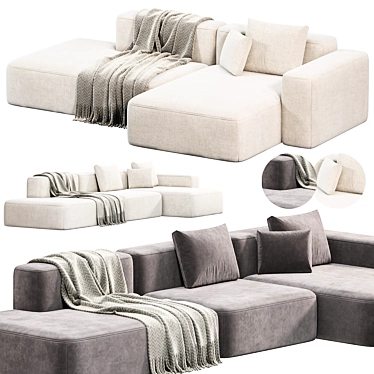 Mags Soft 2.5 Seater Sofa 3D model image 1 