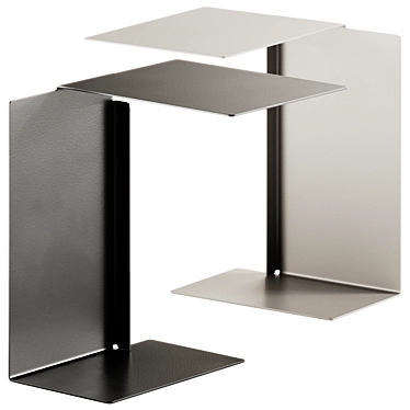 Modern Steel Side Table ClassiCon 3D model image 1 