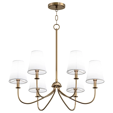 Classic Traditional Chandelier Model 3D model image 1 