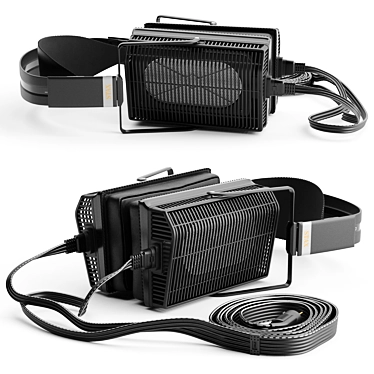 Stax SR-L700MK2 Earspeaker Amplifies Sound 3D model image 1 