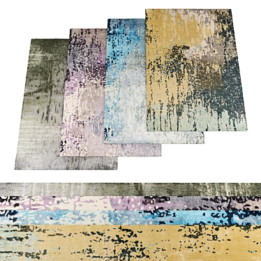 High Resolution Rugs Set 3D model image 1 