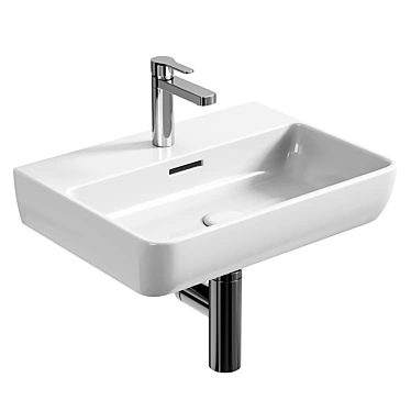 Laufen Pro S White Washbasin 3D model image 1 