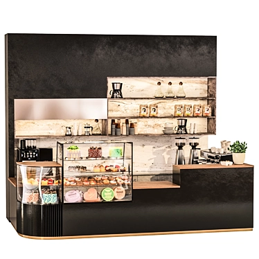 Archive of Coffee Shop 3D Models 3D model image 1 