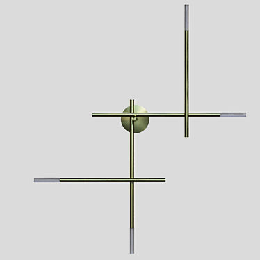 Modern Wall Lamp Traverse Wall Lux 3D model image 1 