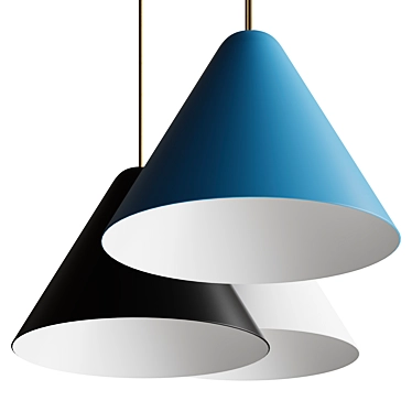 Modern Elegance Pendant Light 3D model image 1 