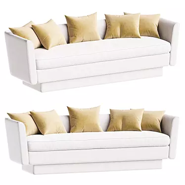 Modern Transforming Sofa Bed 3D model image 1 