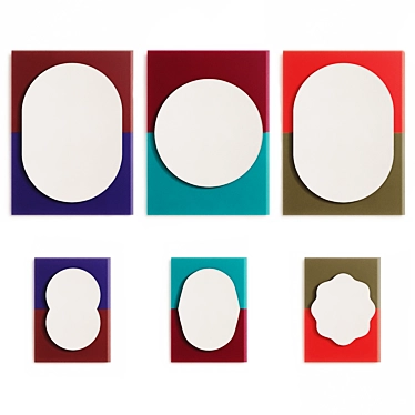 WANDER Mirrors Collection Petite Friture 3D model image 1 