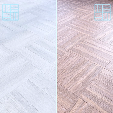 Quality 3D Wooden Floor Model 3D model image 1 