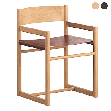 Modern Duo Chair Set 3D model image 1 