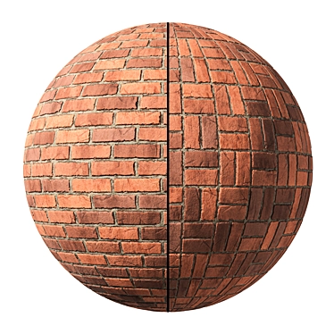  Seamless Brick Wall Textures Pack 3D model image 1 