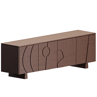  Modern Elegance: Wynwood Sideboard 3D model image 1 