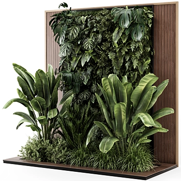  Vertical Garden Set 1601 3D model image 1 