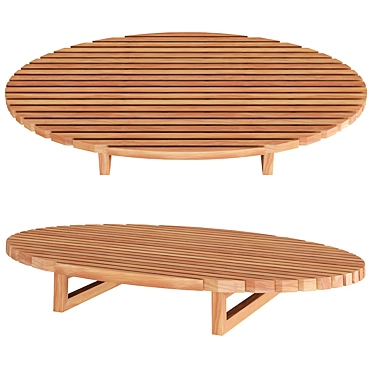 Eichholtz Anjuna Outdoor Table 3D model image 1 