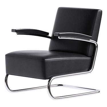 Modern Cantilever Armchair S 411 3D model image 1 