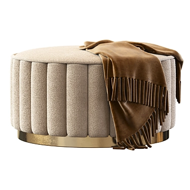 Contemporary 2016 Ottoman Pouf 3D model image 1 