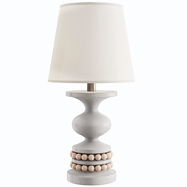 Keisarinna Table Lamp White 3D model image 1 