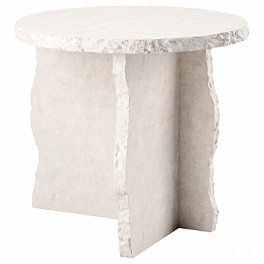  Contemporary Mineral Sculptural Table 3D model image 1 