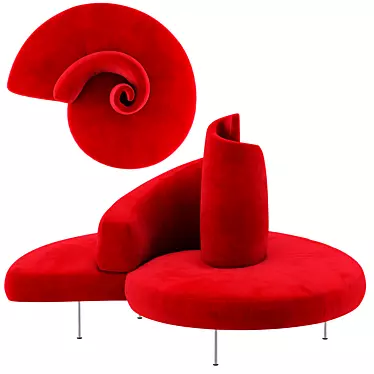 Tatlin sofa red