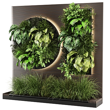  Vertical Garden Set 946 3D model image 1 