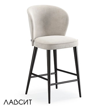 Tommy Lavsit Bar Chair: Stylish Modern Design 3D model image 1 