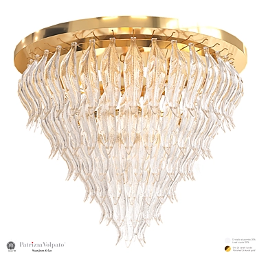 Petali 8002 PL80 Ceiling Light 3D model image 1 