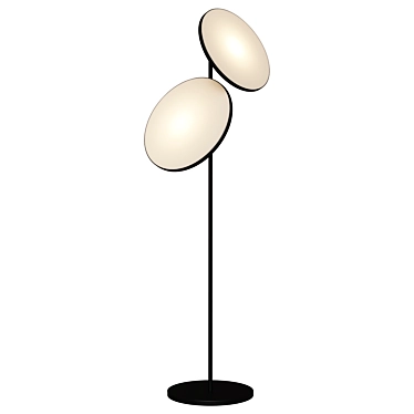 Title: Nordic Johan Floor Lamp 3D model image 1 