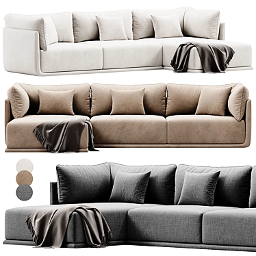 SP01 Max Modular Sofa 3D model image 1 