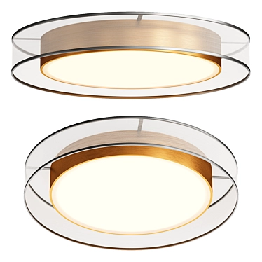 Modern Ceiling Light Fixture: Zoticus-led-Freya 3D model image 1 