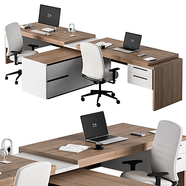 Workspace Essentials Set - 472 3D model image 1 